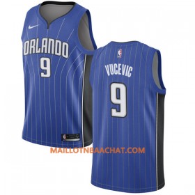 Maillot NBA Orlando Magic Nikola Vucevic 9 Nike 2017-18 Royal Swingman - Homme